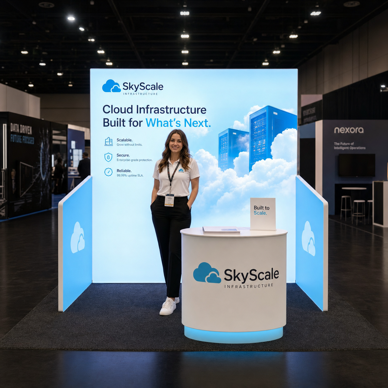 10x10 LED Display Exhibit for RSNA in Chicago