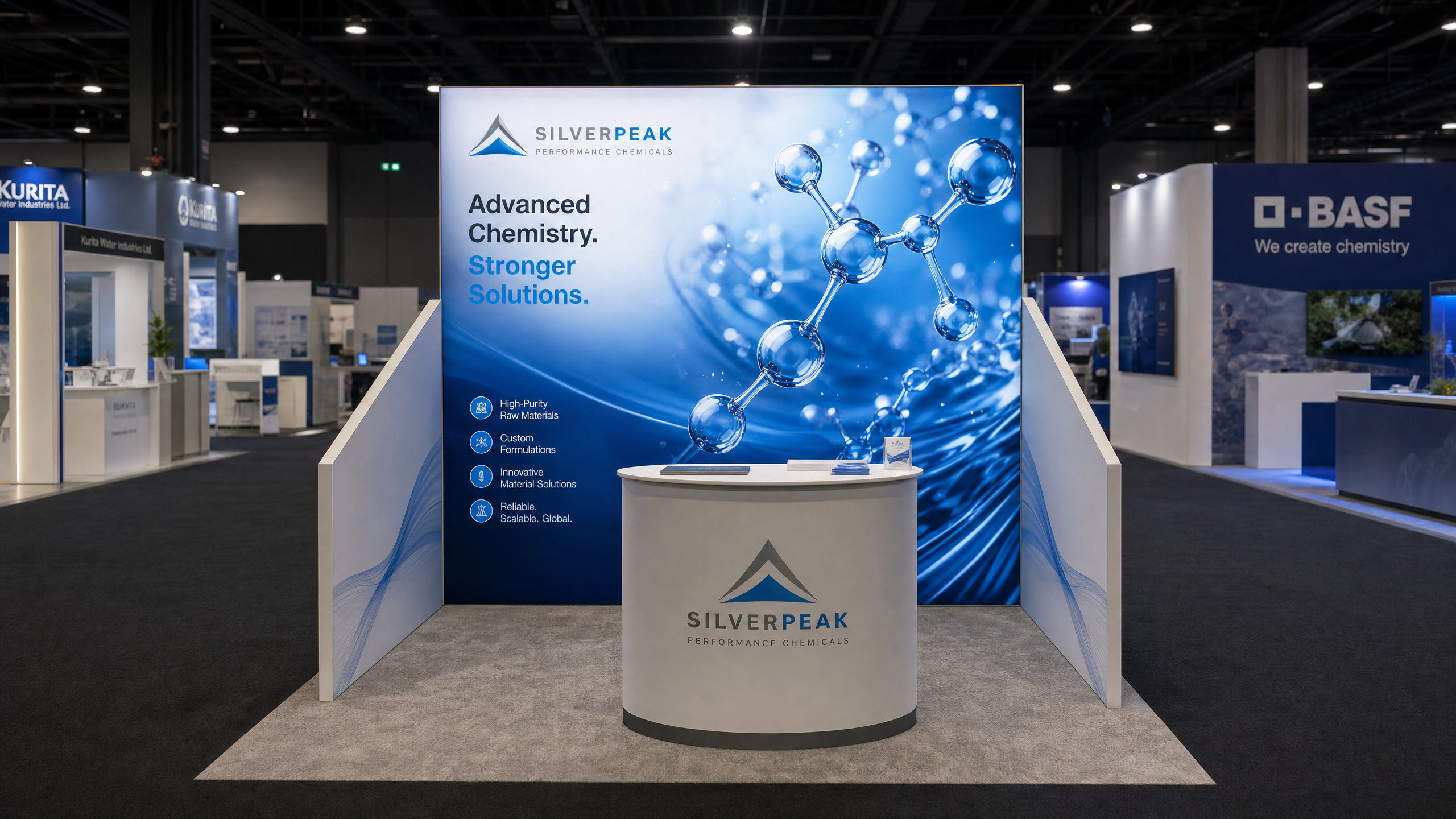 10x10 LED Display Exhibit for NBAA-BACE in Orlando