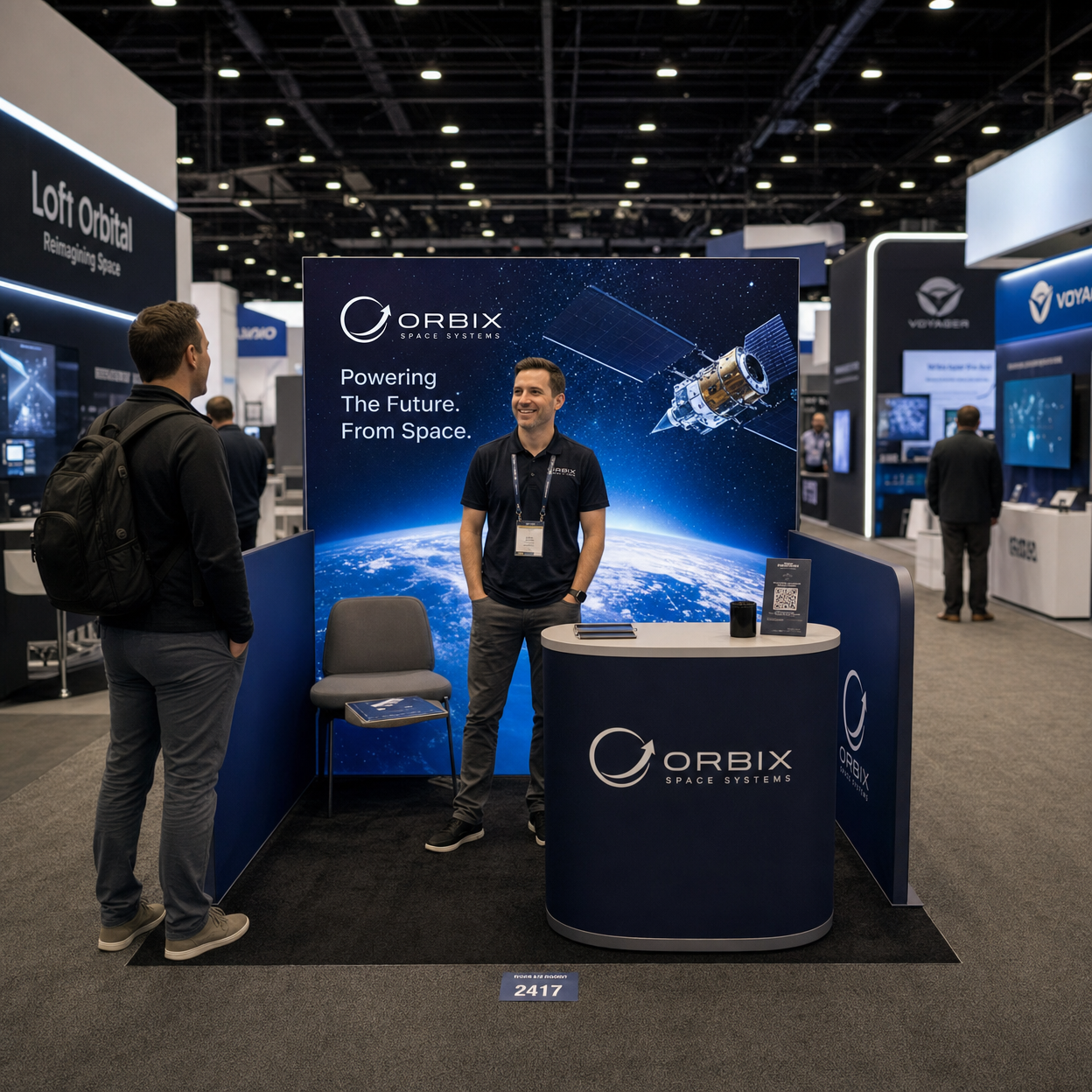 10x10 LED Trade Show Exhibit for IMTS in Chicago