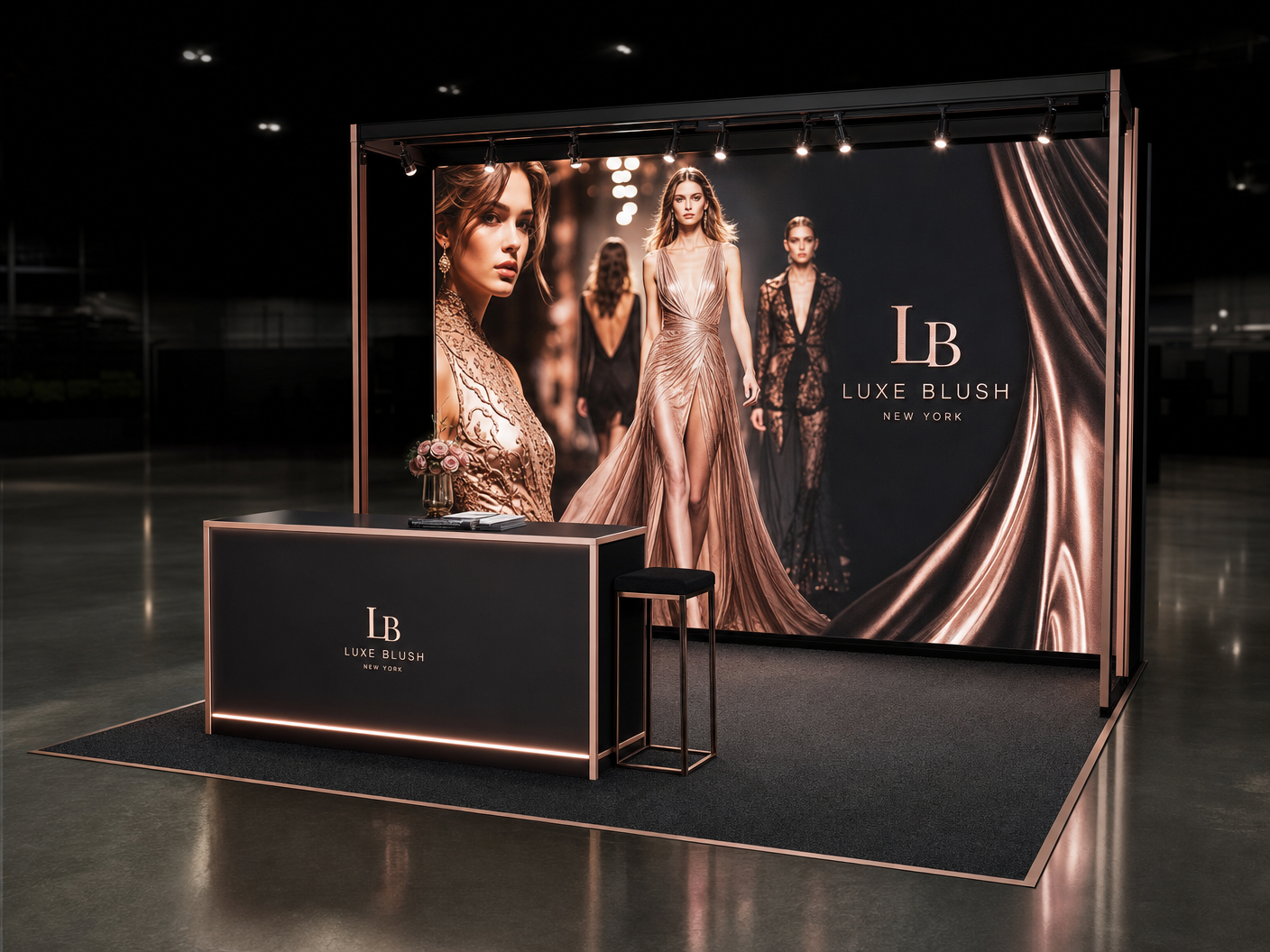 10x10 LED Display Exhibit for JCK in Las Vegas
