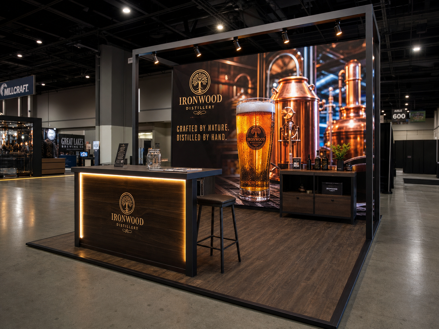World of Concrete LED Exhibit – 10x20 Technology Companies