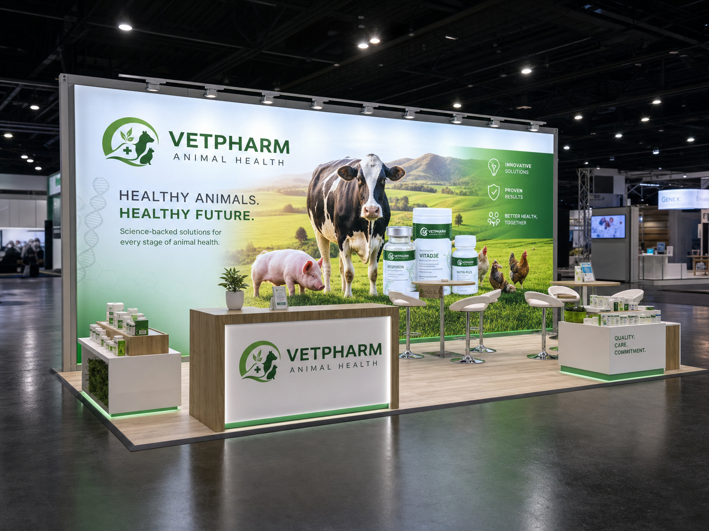 10x30 LED Display Exhibit for SMM in Orlando