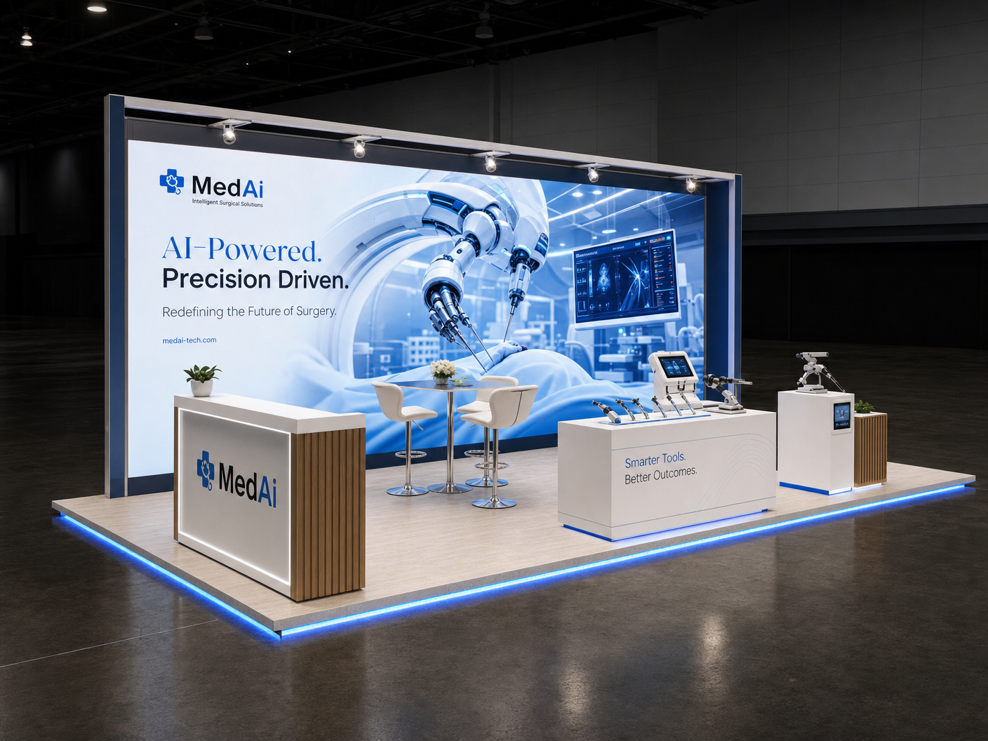 IMTS 10x20 LED Video Wall Exhibit - Industry Leaders