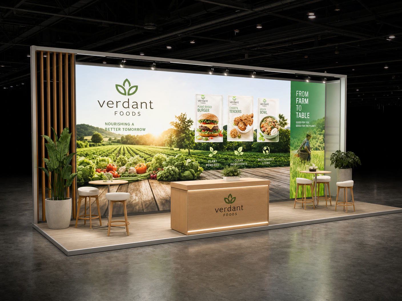 10x20 LED Trade Show Exhibit for HIMSS in Orlando