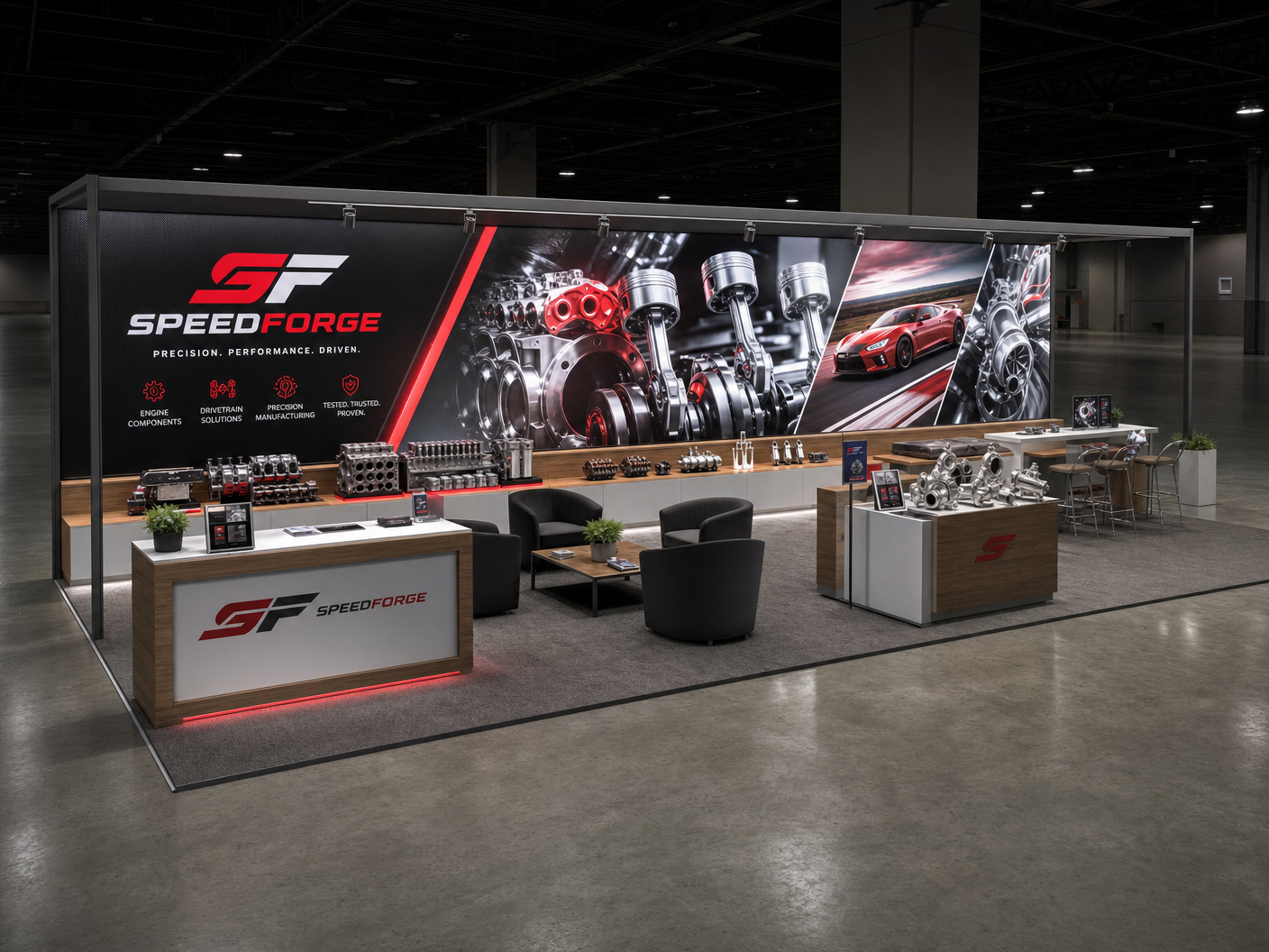 10x30 LED Exhibit for InfoComm in Las Vegas