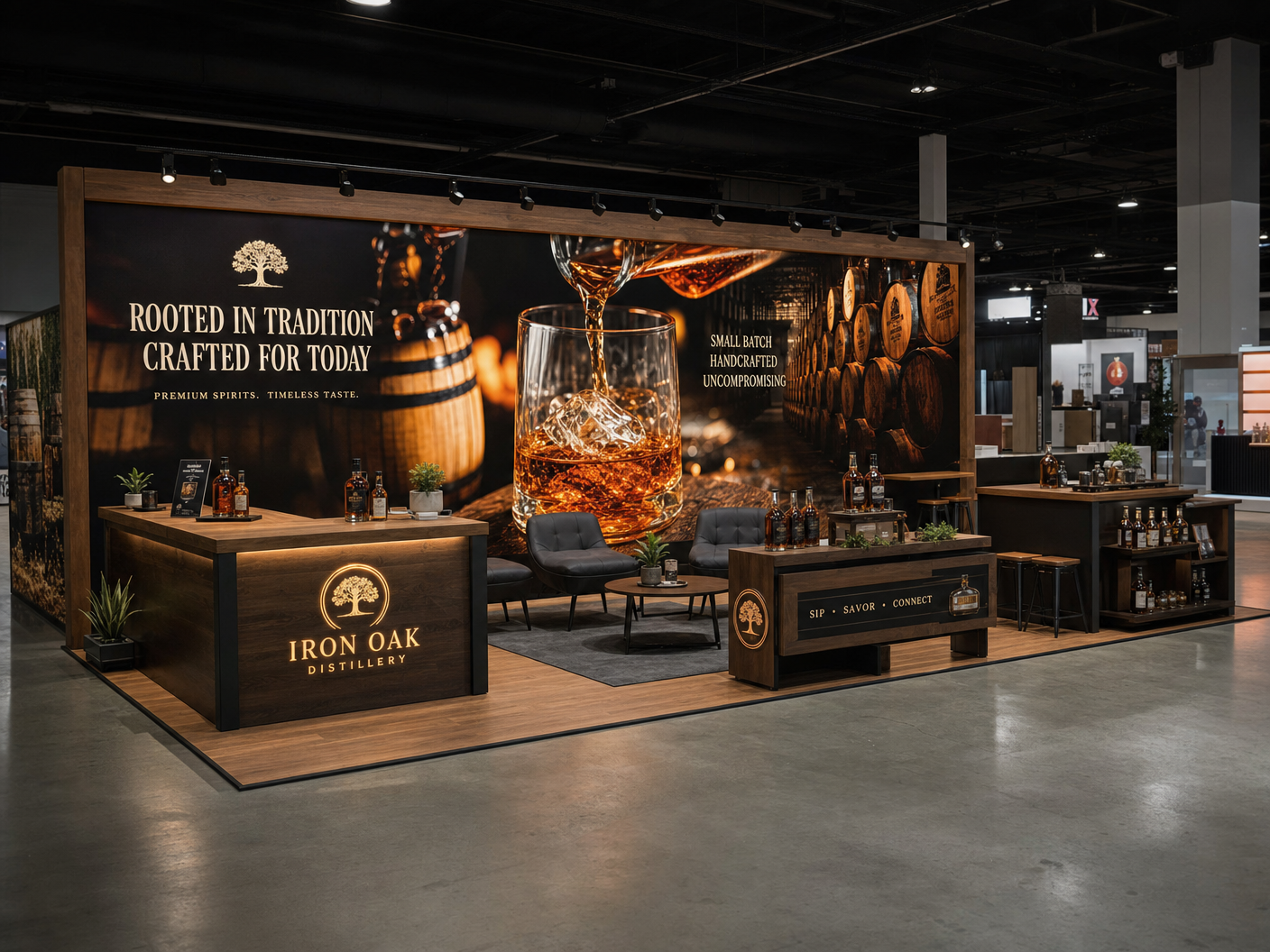 10x40 LED Exhibit Rental for CES Las Vegas