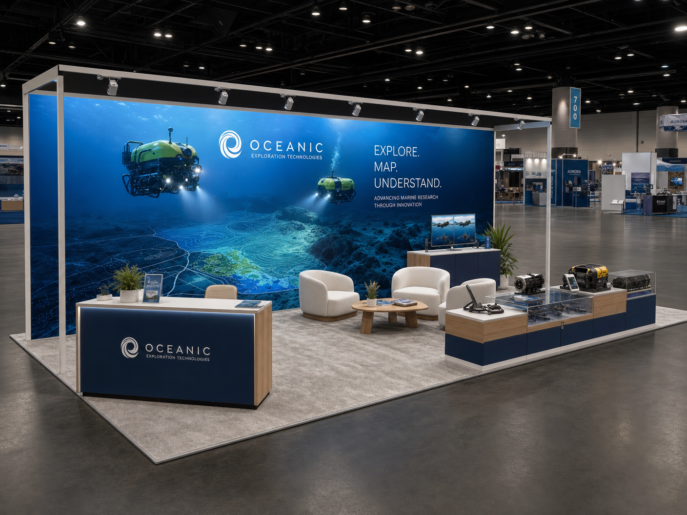 10x30 LED Exhibit for NAB Show in Las Vegas
