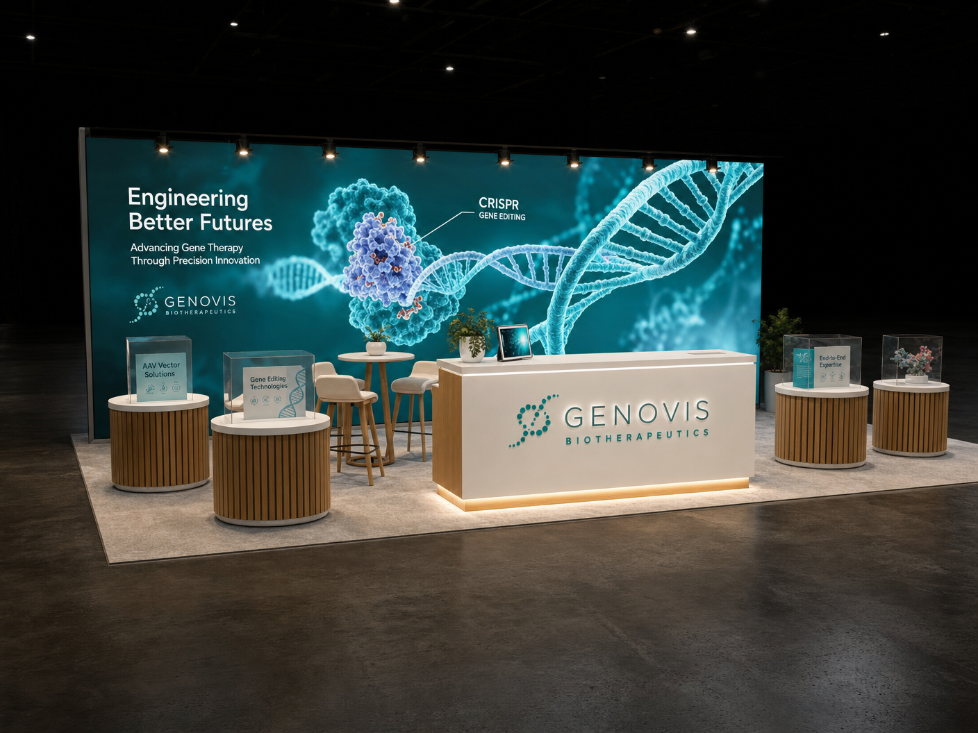 10x20 LED Trade Show Exhibit for JCK in Las Vegas