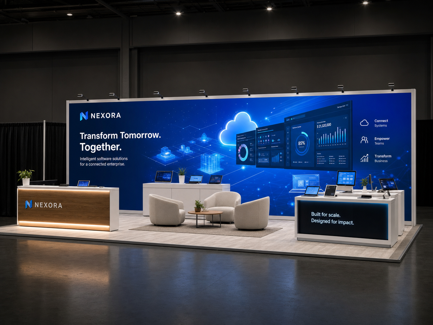 10x30 LED Display Exhibit for Comic-Con in Atlanta
