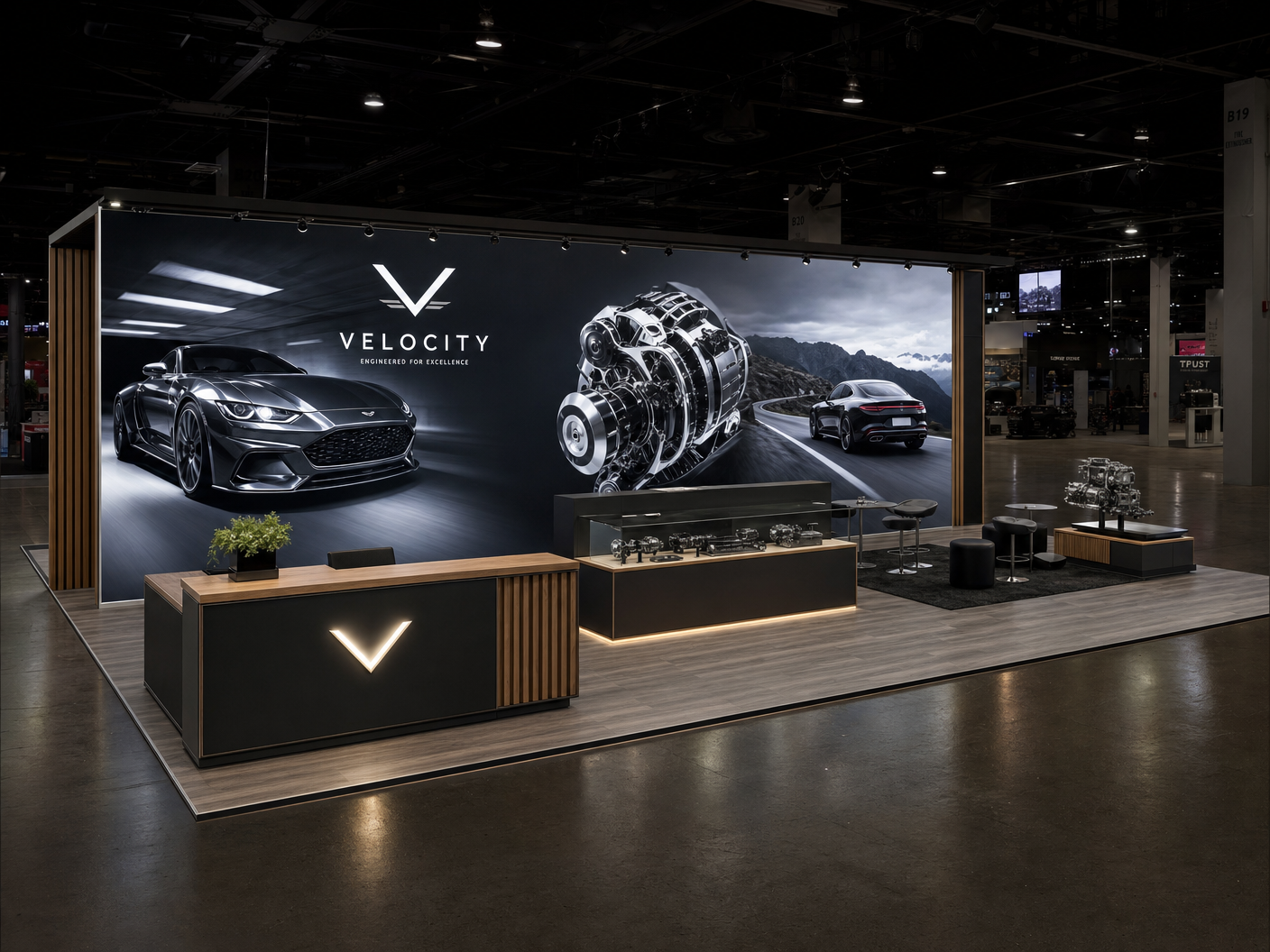 10x30 LED Display Exhibit for AAPEX in Chicago