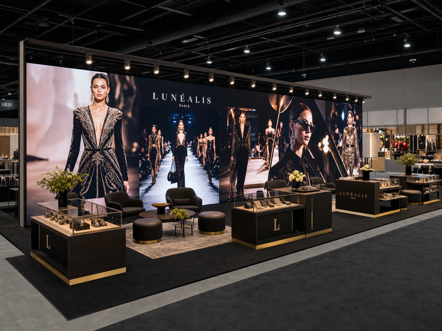 10x30 LED Trade Show Exhibit for CES in Dallas