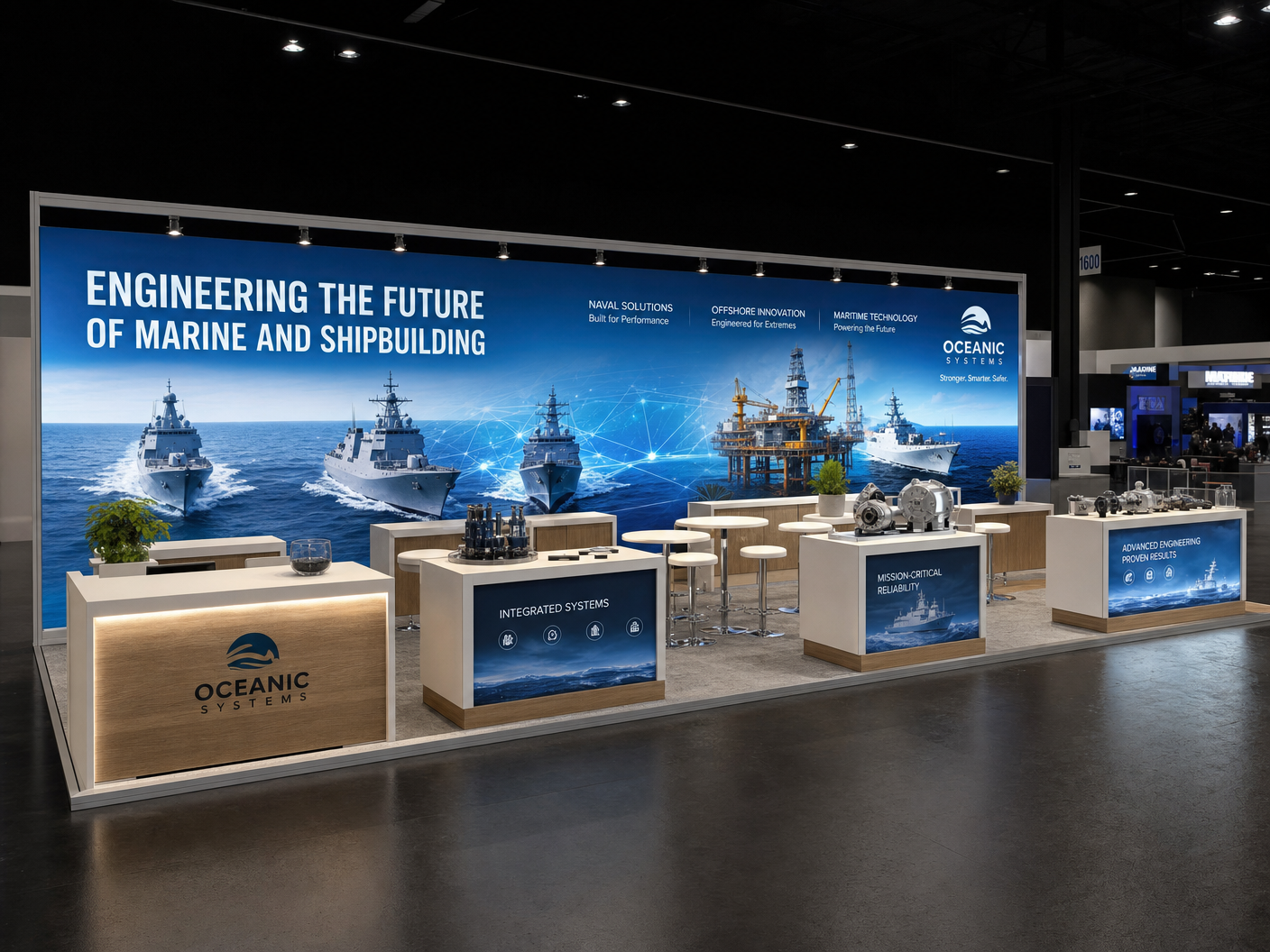 10x30 LED Exhibit Rental for RSNA Houston