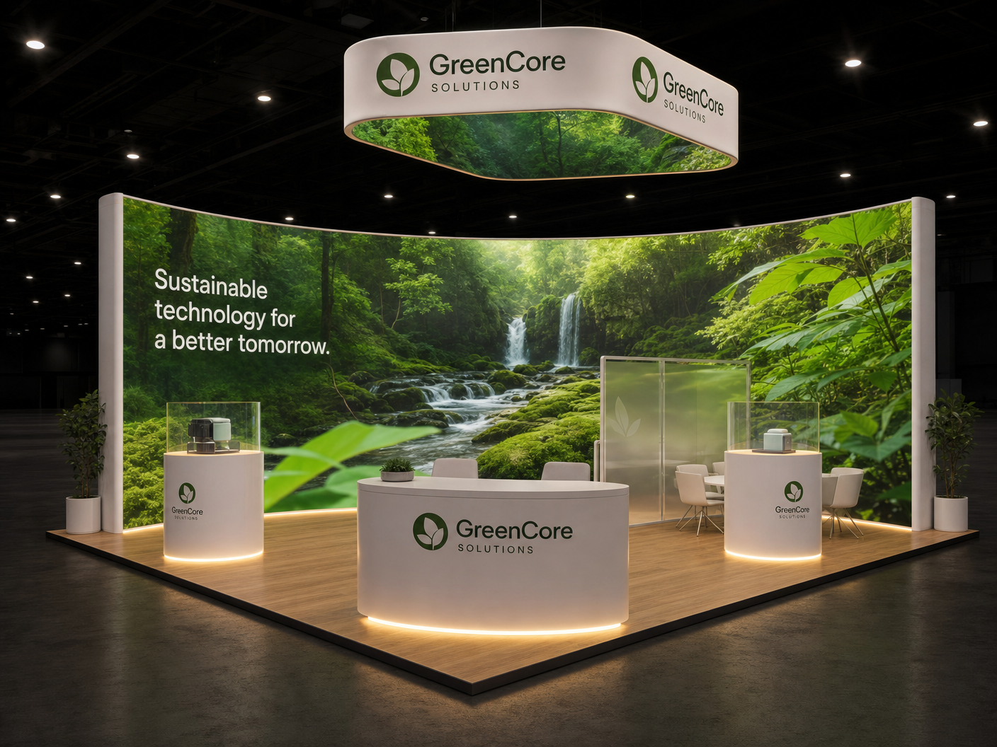 InfoComm LED Video Wall Exhibit – 20x20 Technology Companies