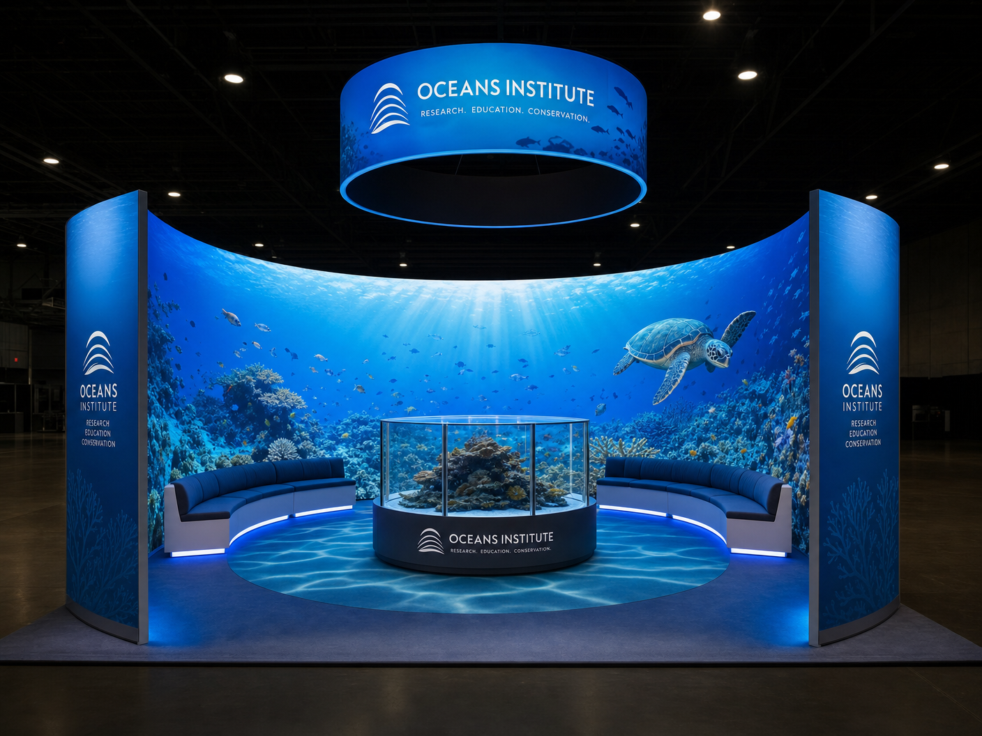 FLIBS Interactive LED Exhibit – 20x20 Marine Industry