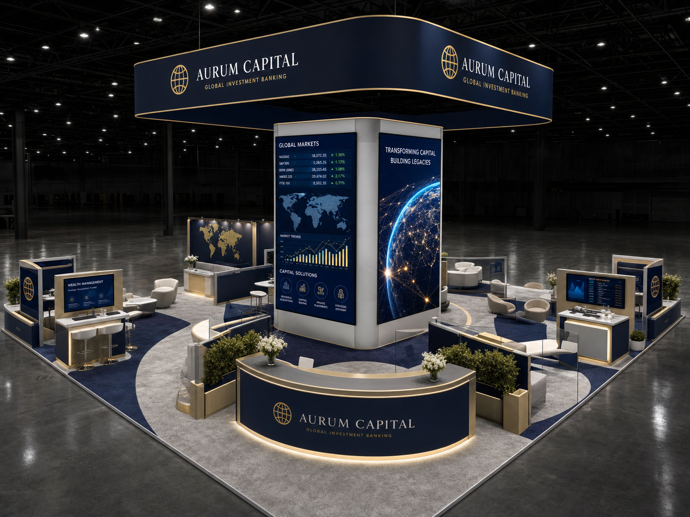 20x20 LED Trade Show Exhibit for Global Pet Expo in Orlando