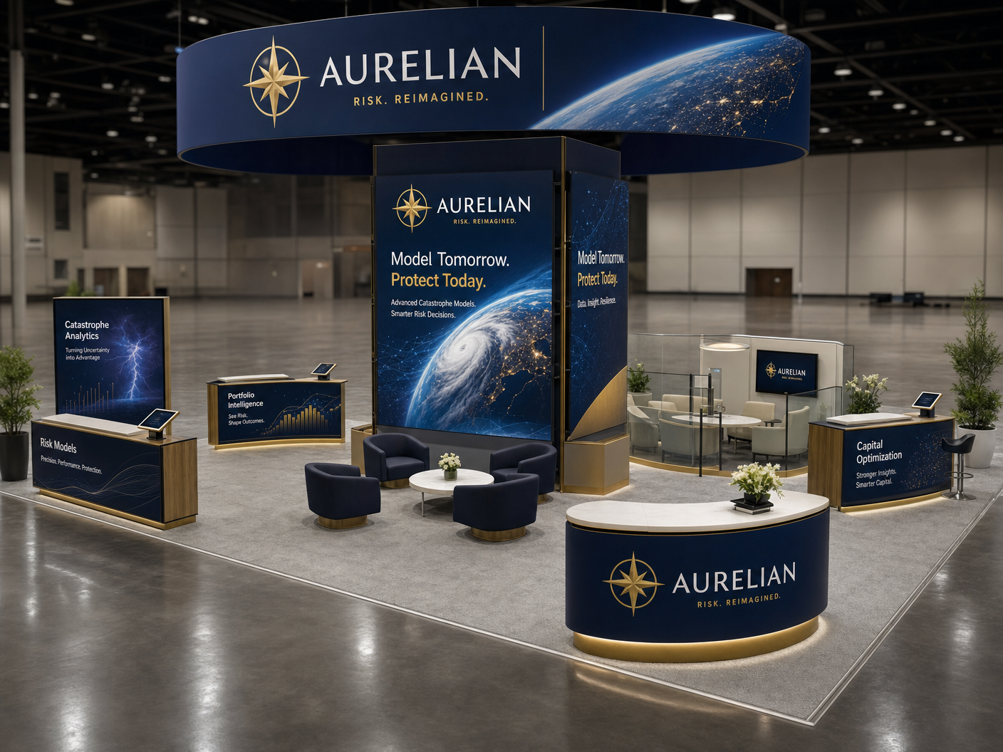 NRA Show 20x20 LED Exhibit – Food & Beverage Brands