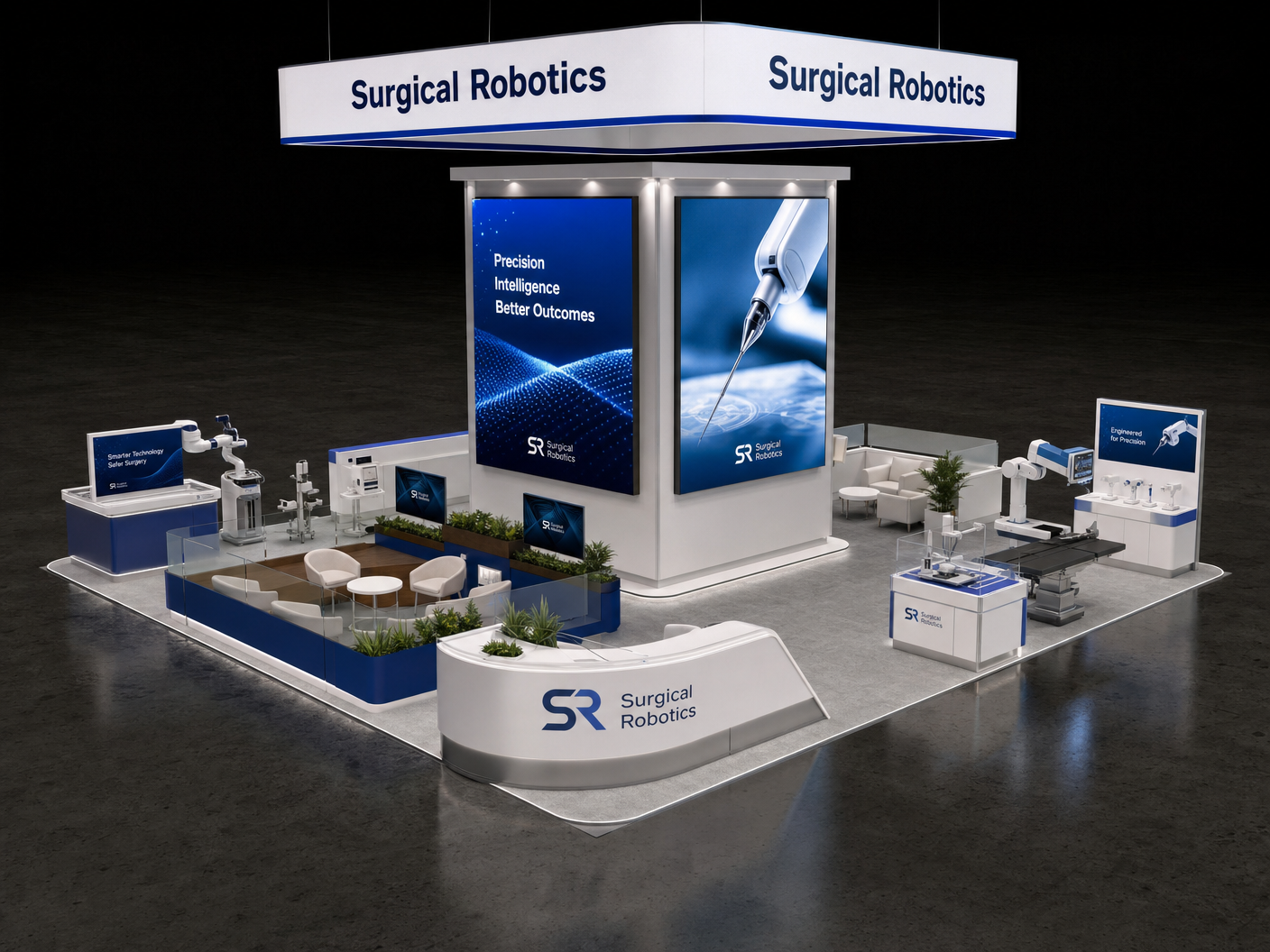 20x20 LED Exhibit Rental for JCK Las Vegas