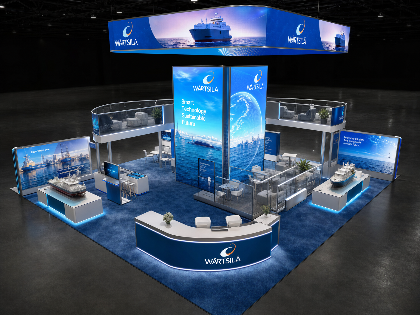 InfoComm Interactive LED Exhibit – 50x50 Technology Companies