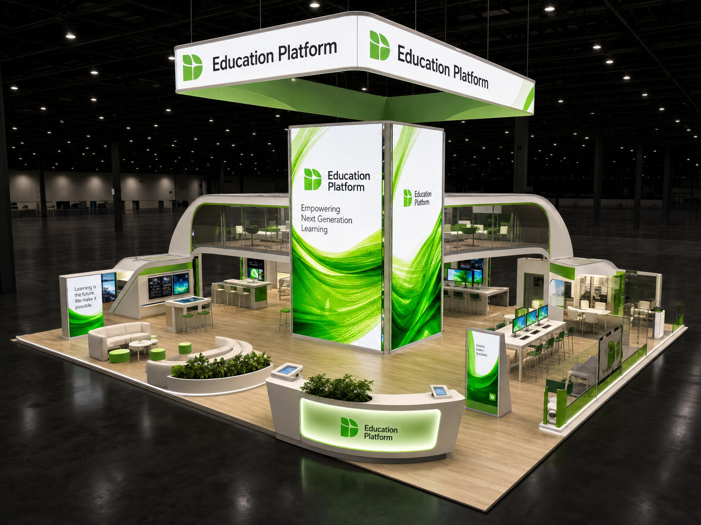 50x50 LED Display Exhibit for ASU+GSV Education Tech