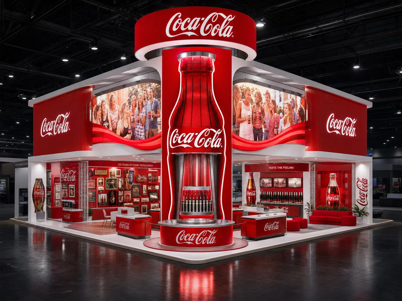 BevNET 30x30 LED Display Exhibit – Beverage Brands
