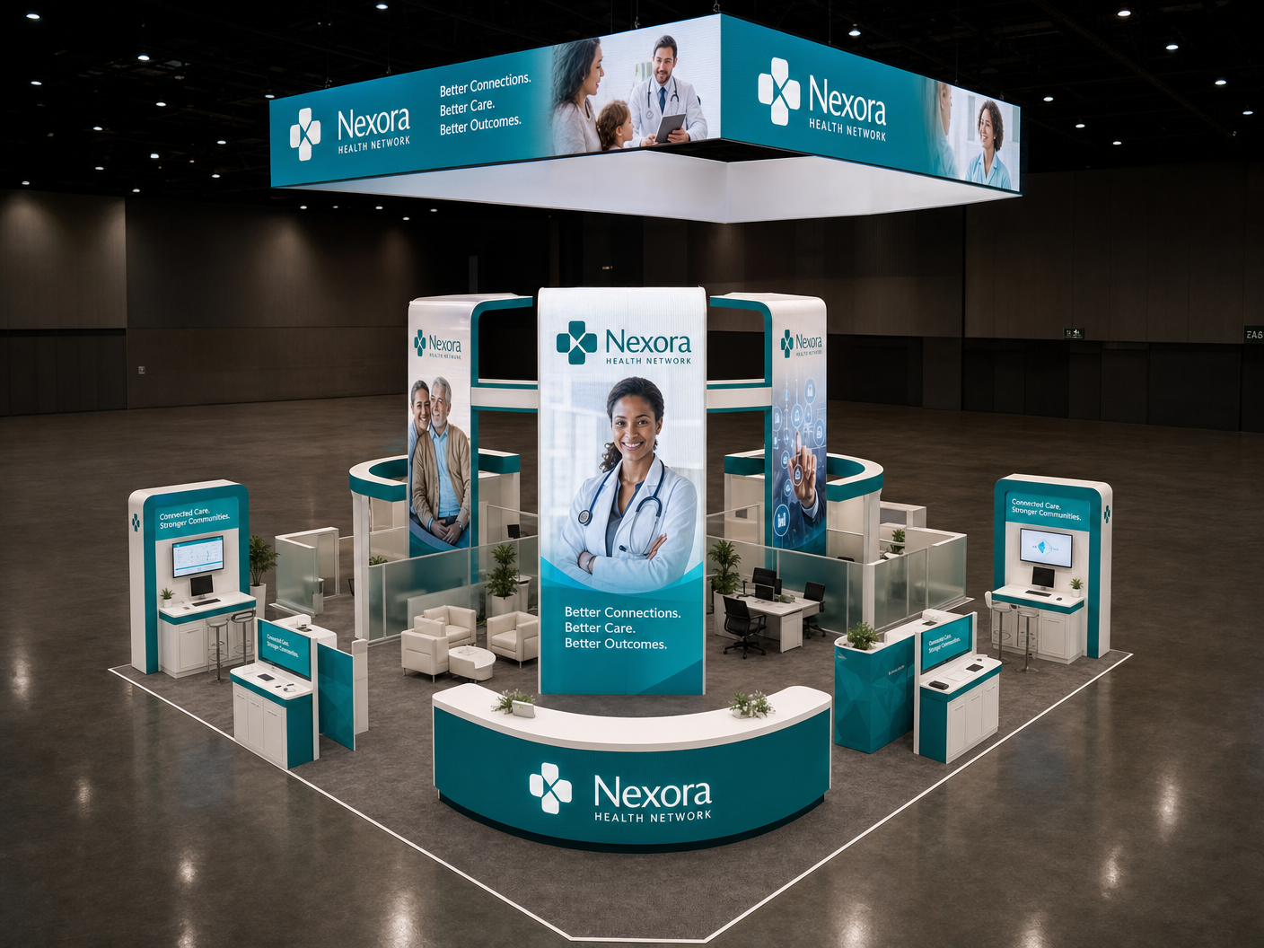 30x40 LED Display Exhibit for IMTS in Chicago