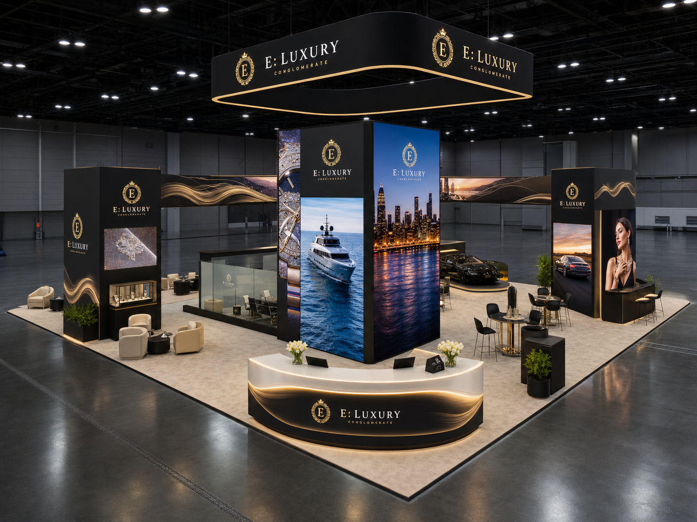 Natural Products Expo West 30x40 LED Trade Show Exhibit – Food & Beverage Brands