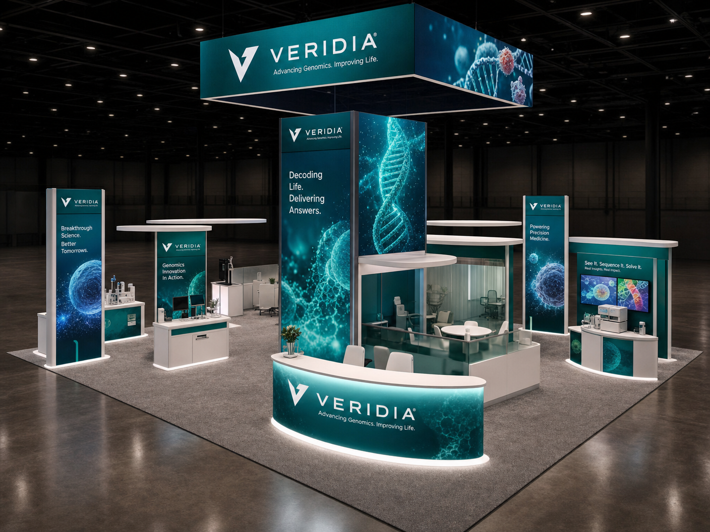 30x40 LED Exhibit Rental for I/ITSEC Orlando