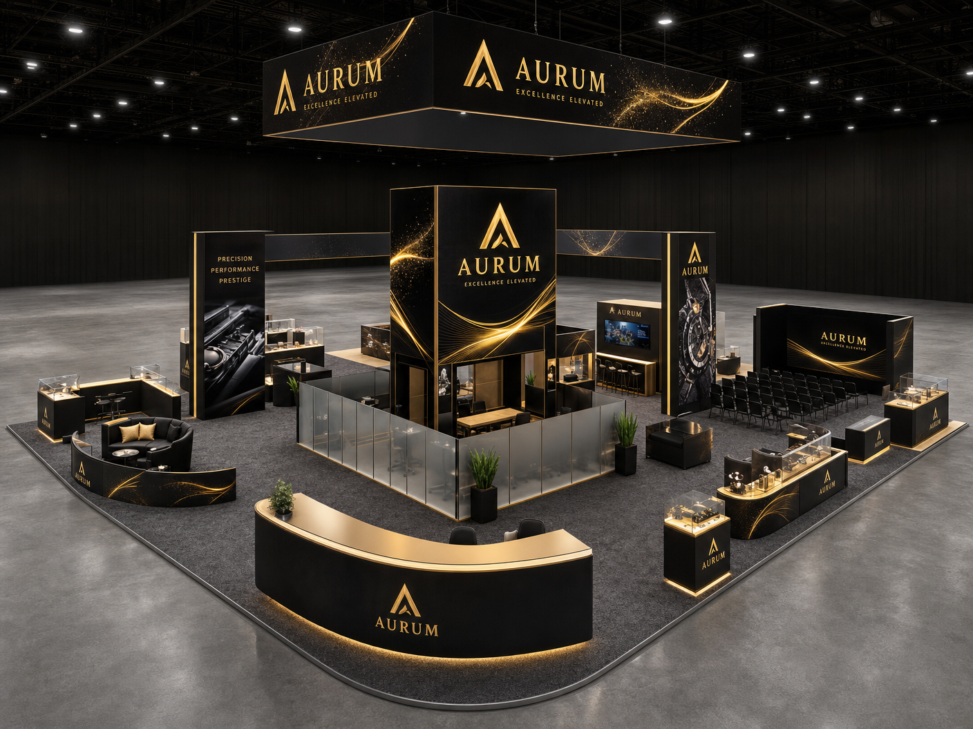 30x40 LED Trade Show Exhibit for NAB Show in Miami