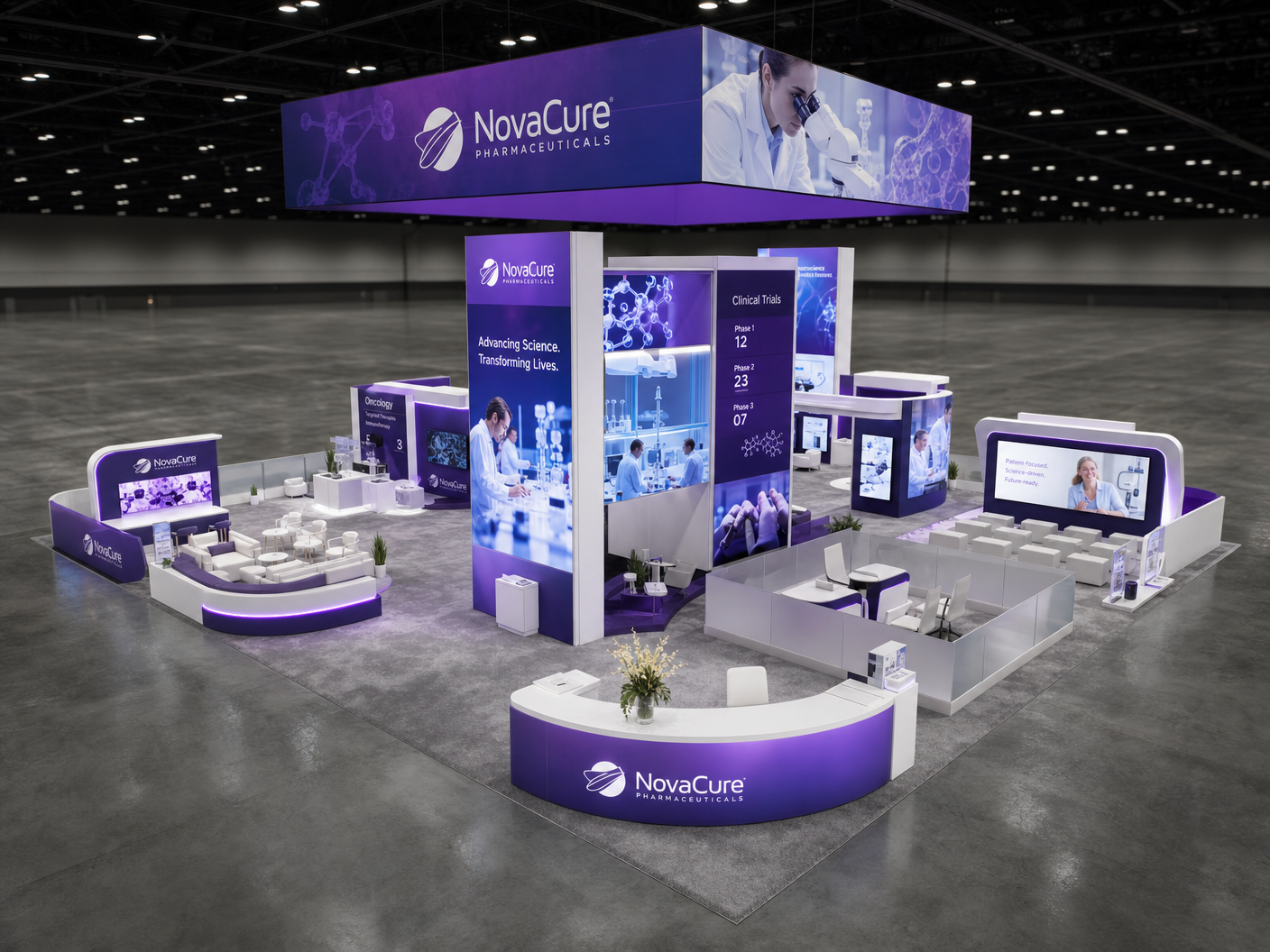 SEMA Show 30x30 LED Exhibit Rental – Automotive Brands