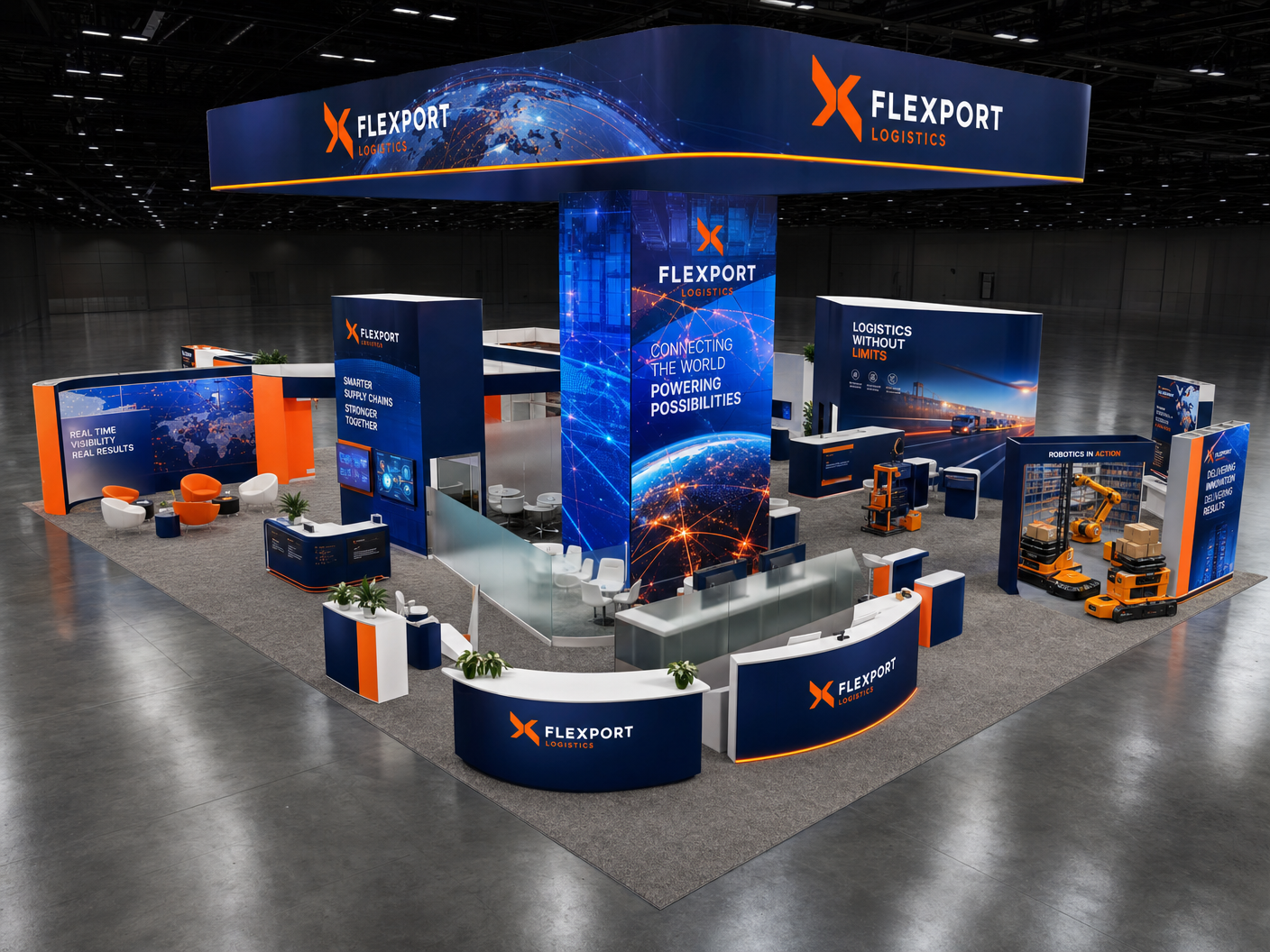30x40 LED Exhibit Rental for PACK EXPO Chicago