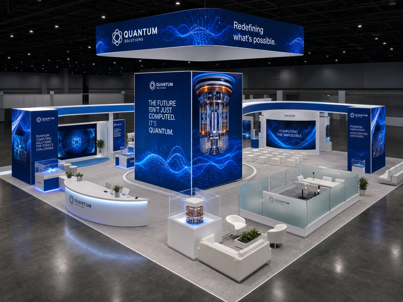 InfoComm Immersive LED Exhibit – 40x40 Technology Companies