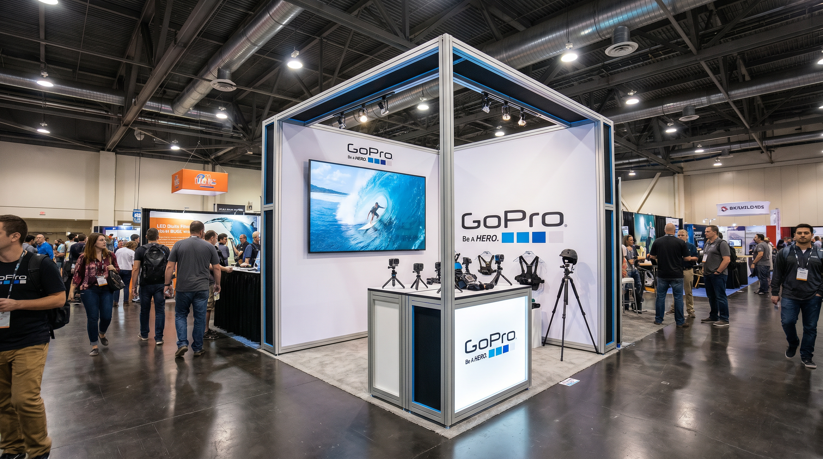 10x10 LED Exhibit for Comic-Con in Phoenix