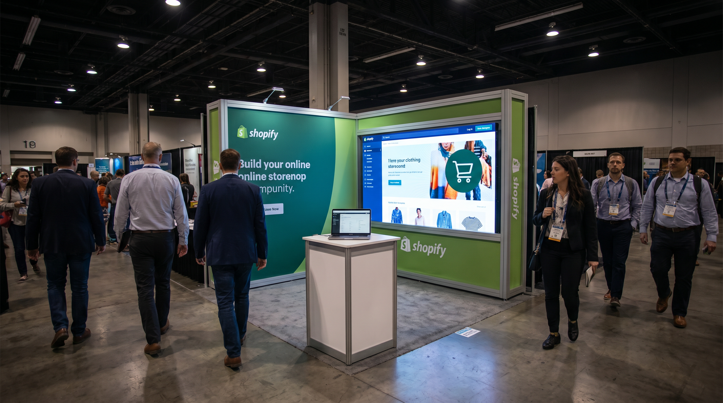 10x10 LED Exhibit Rental for ASD Market Week Nashville