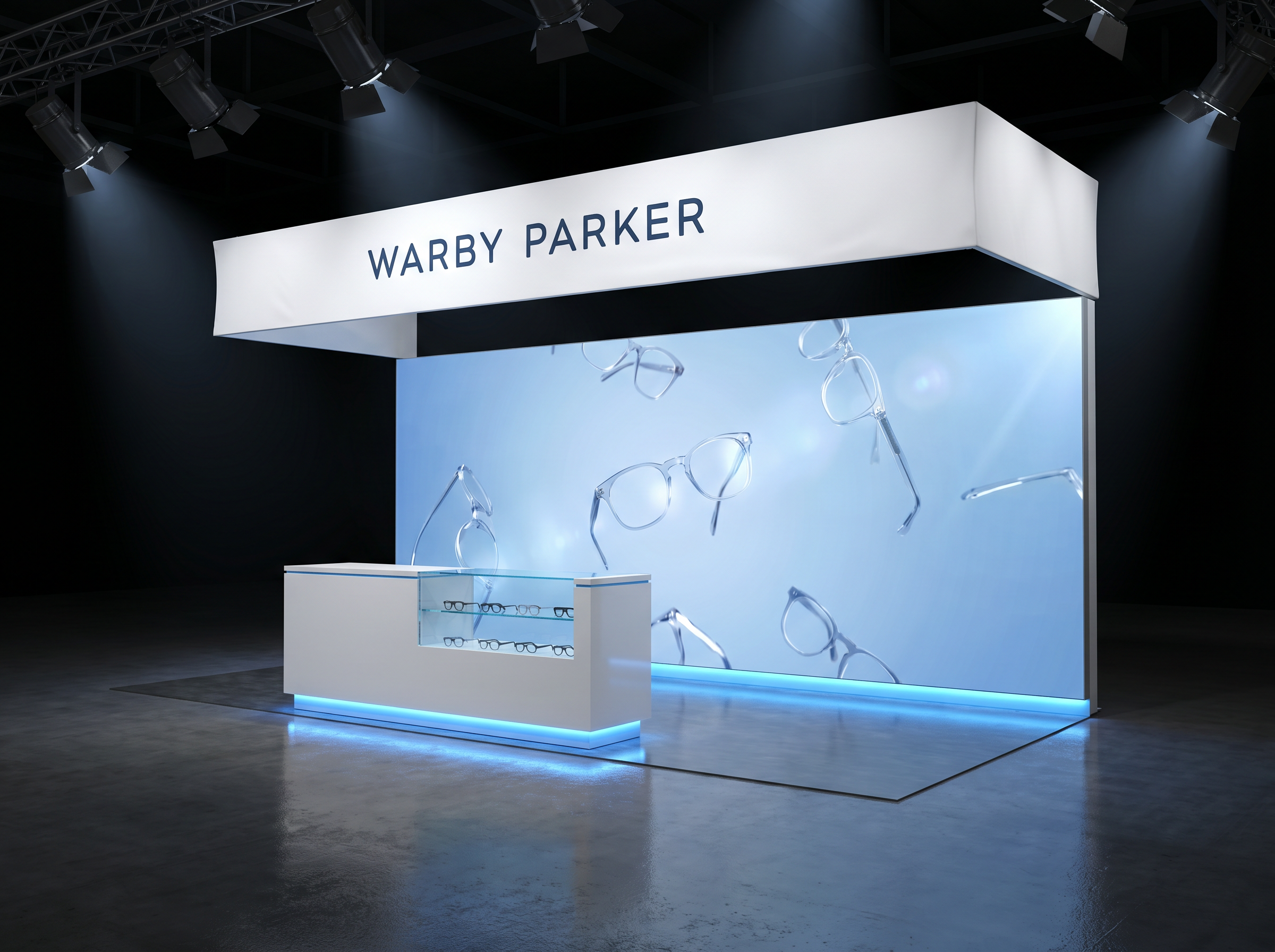 IMEX America 10x20 LED Exhibit for Technology Companies