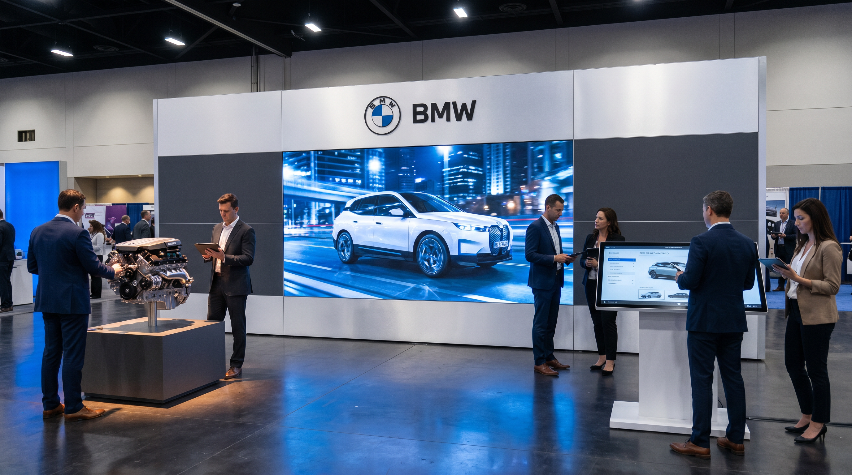 KBIS LED Video Wall Exhibit – 10x30 Technology Companies