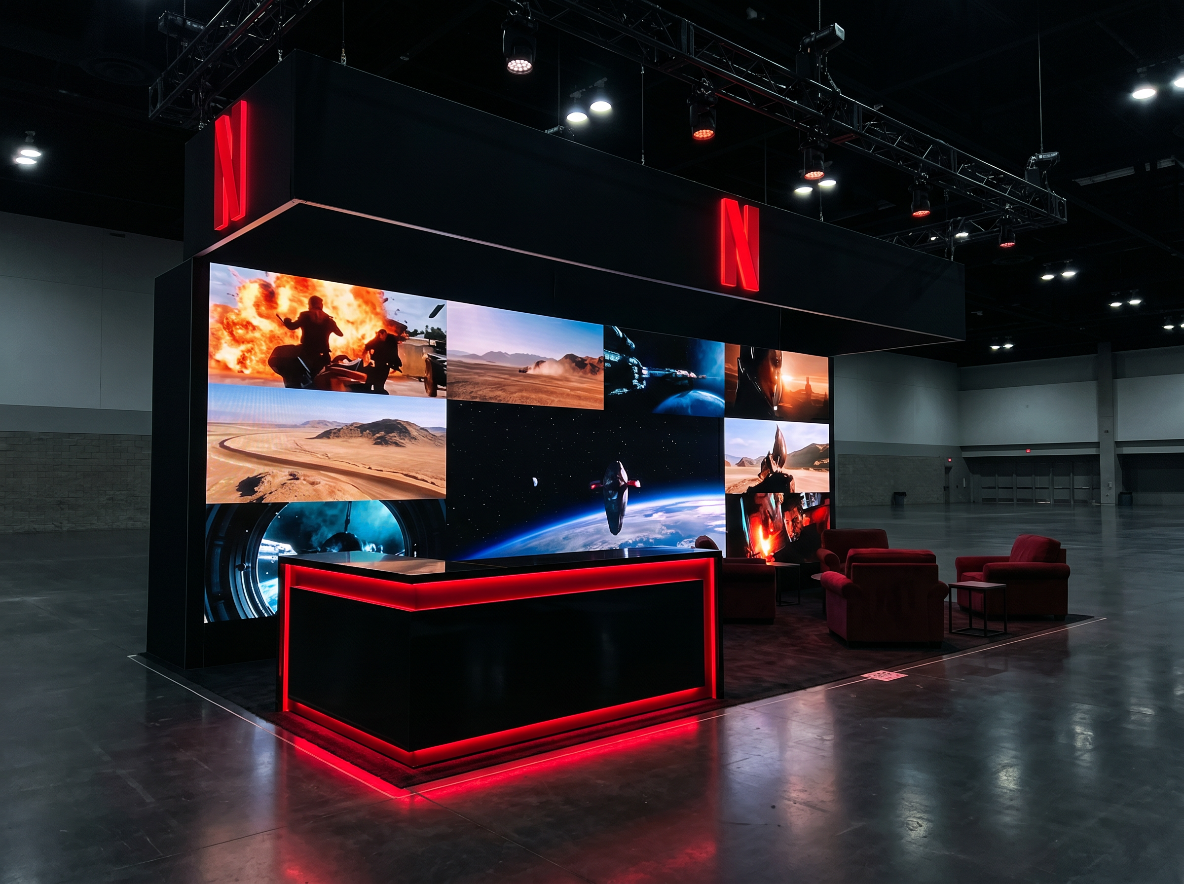 G2E 10x20 LED Technology Exhibit – Technology Companies