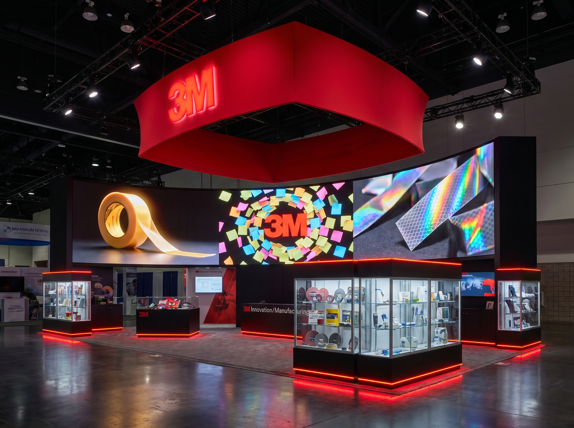 Cosmoprof LED Screen Exhibit – 20x30 Technology Companies