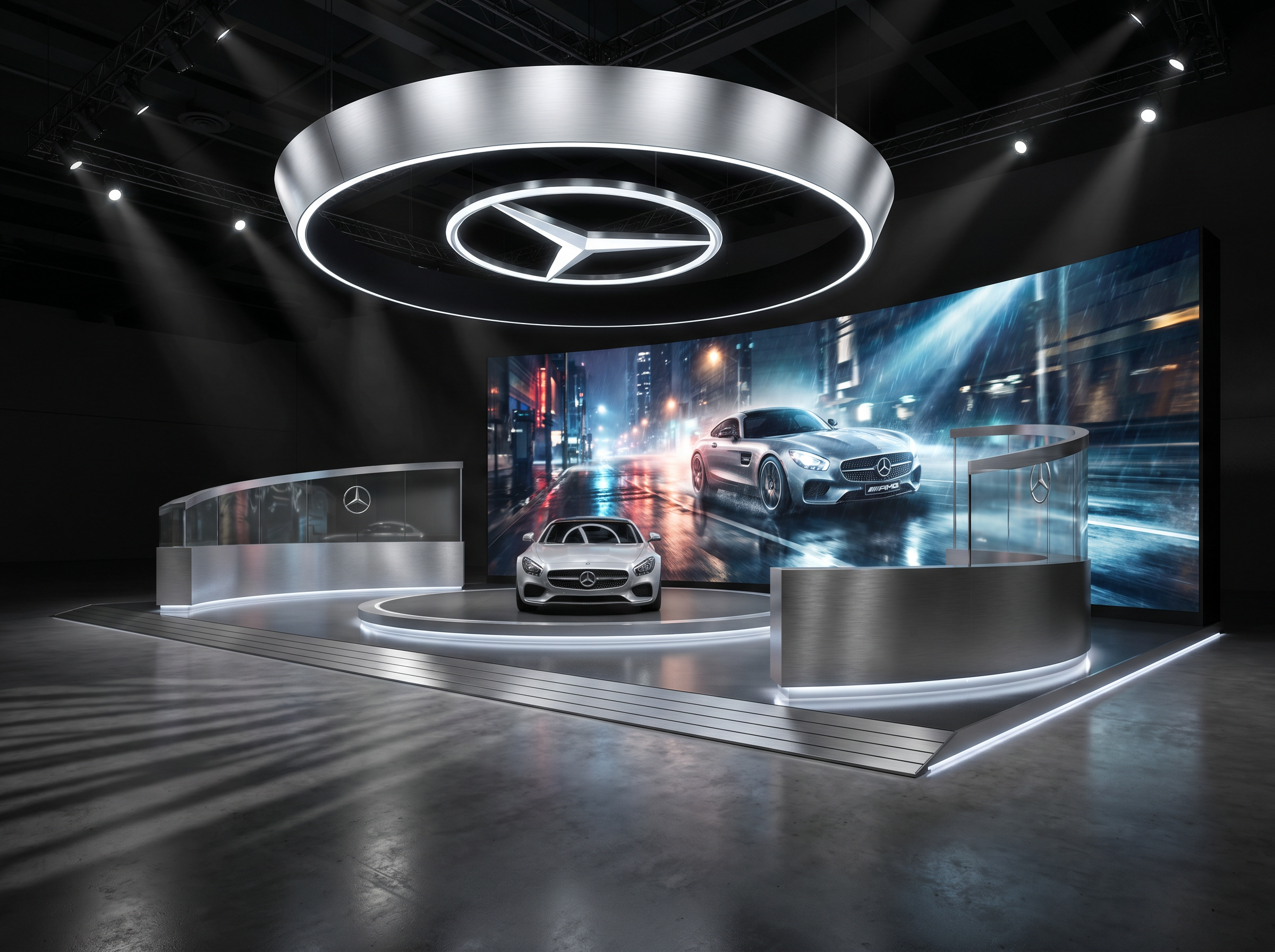 Mobile World Congress 30x30 LED Video Wall Exhibit in Houston