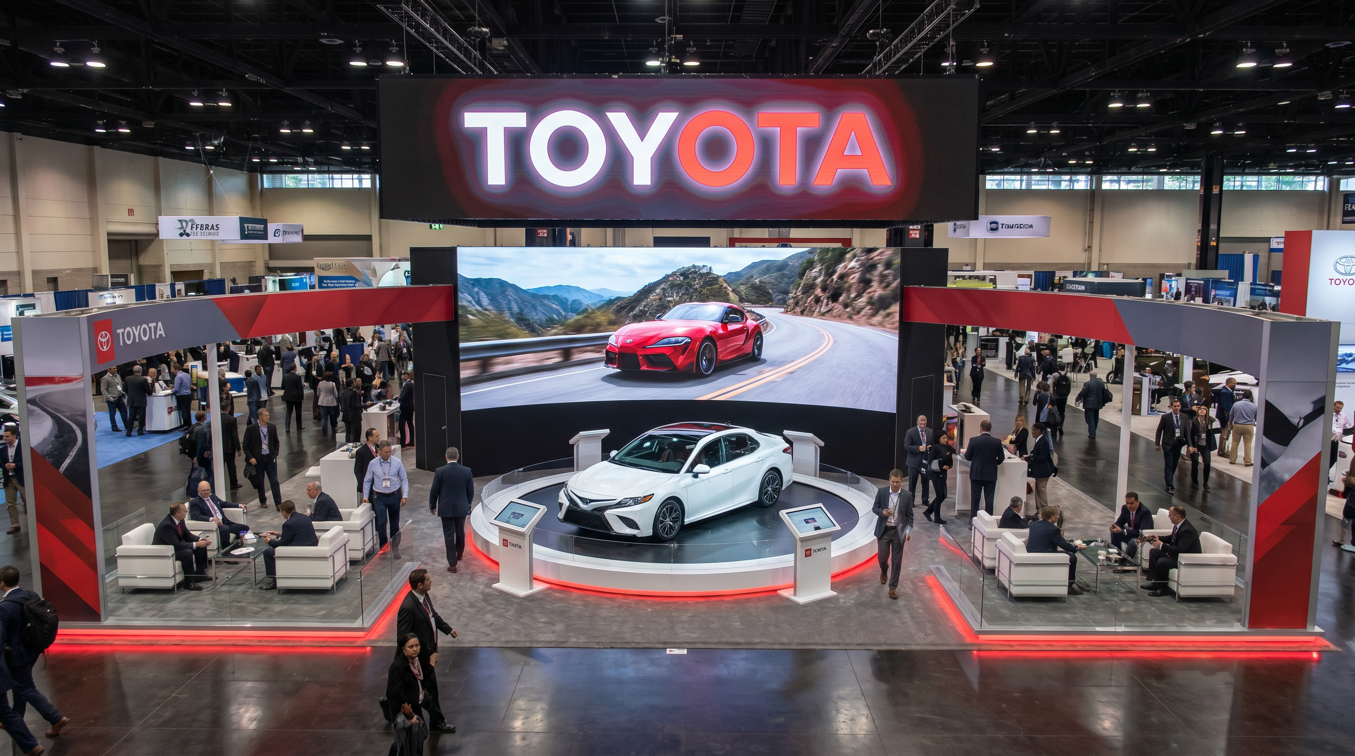 30x30 LED Exhibit Rental for RSA Conference Atlanta