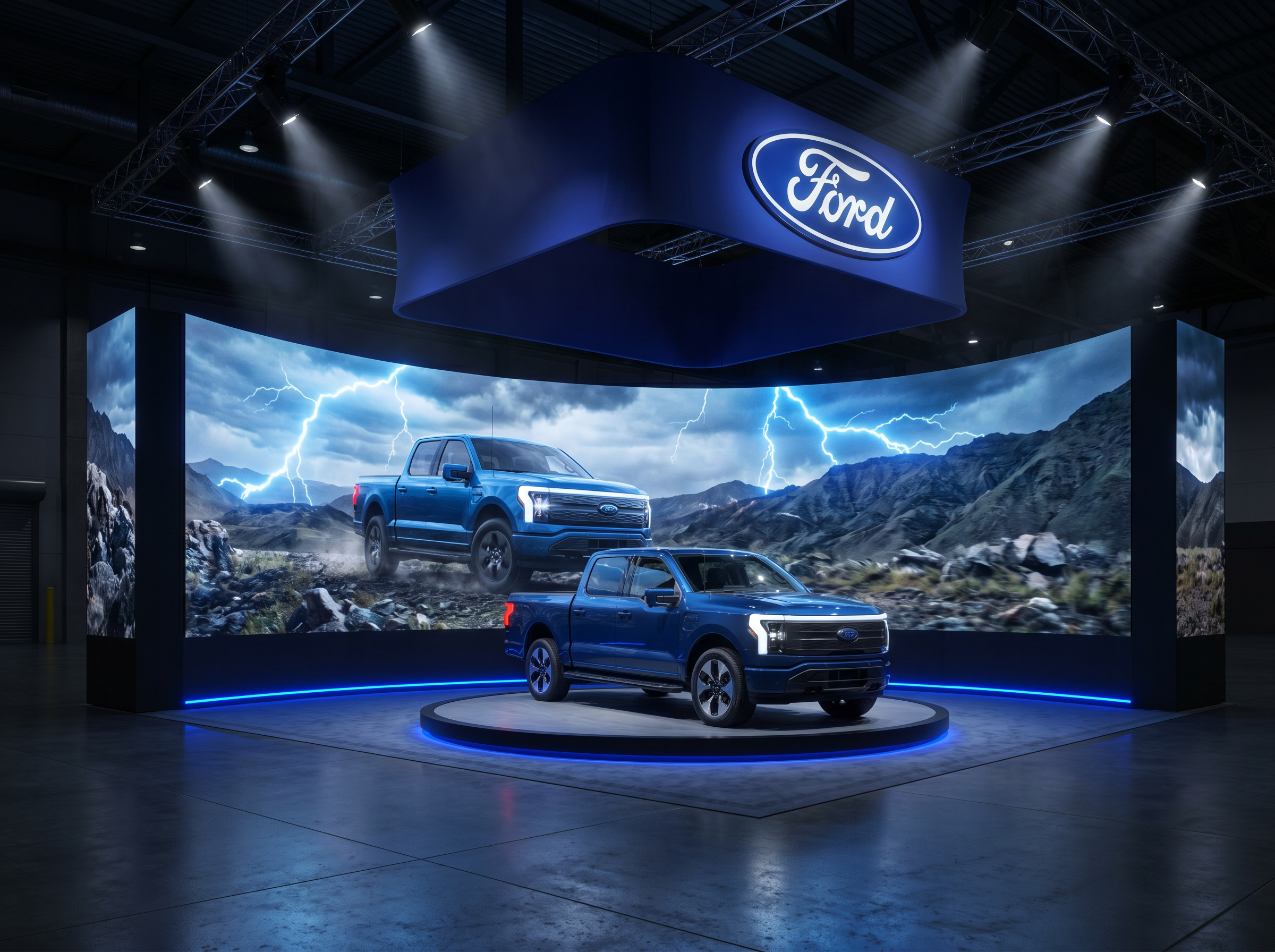 IMTS 20x20 LED Video Wall Exhibit – Automotive Companies