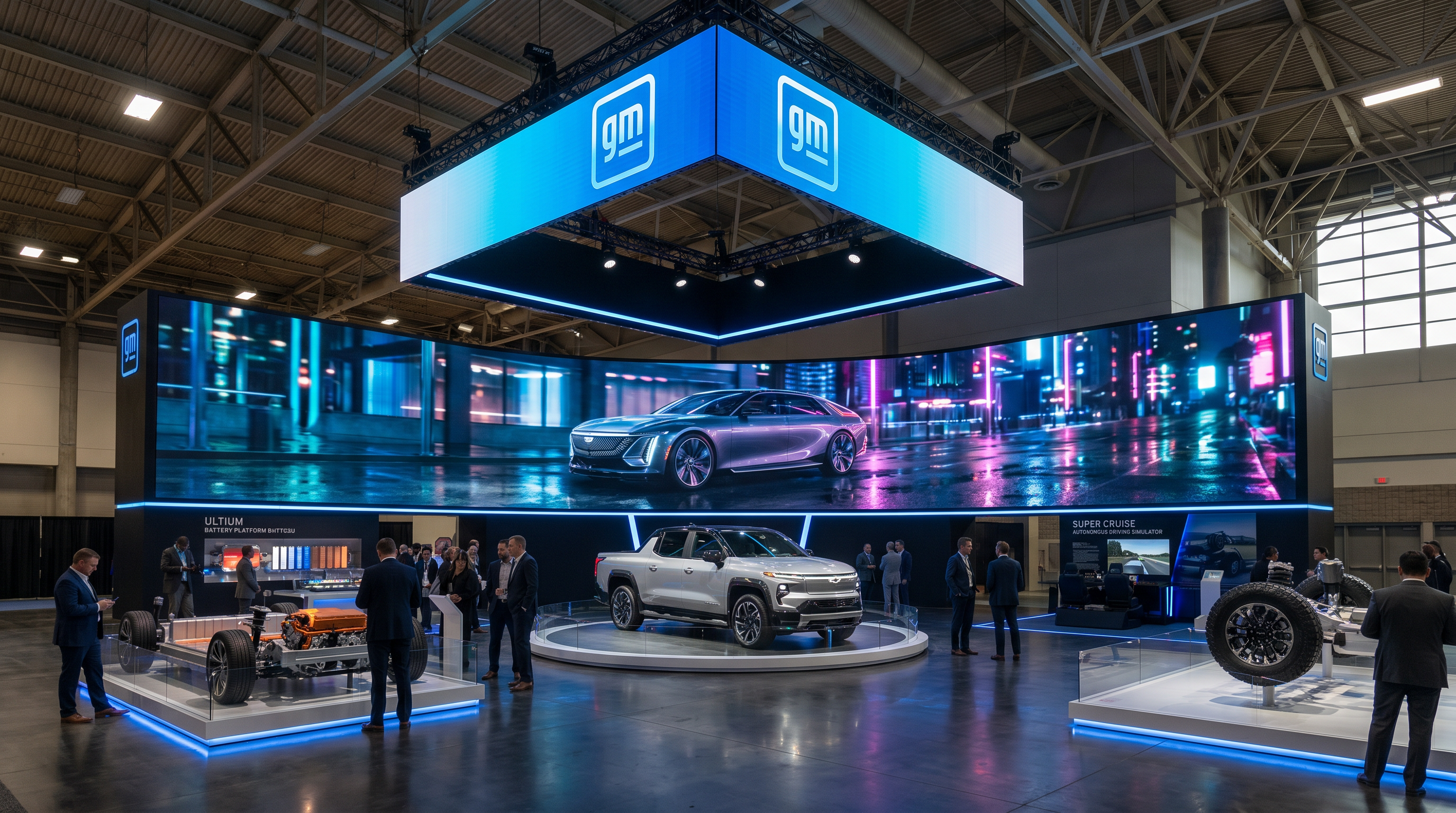 SPIE 30x30 Immersive LED Exhibit for Technology Companies
