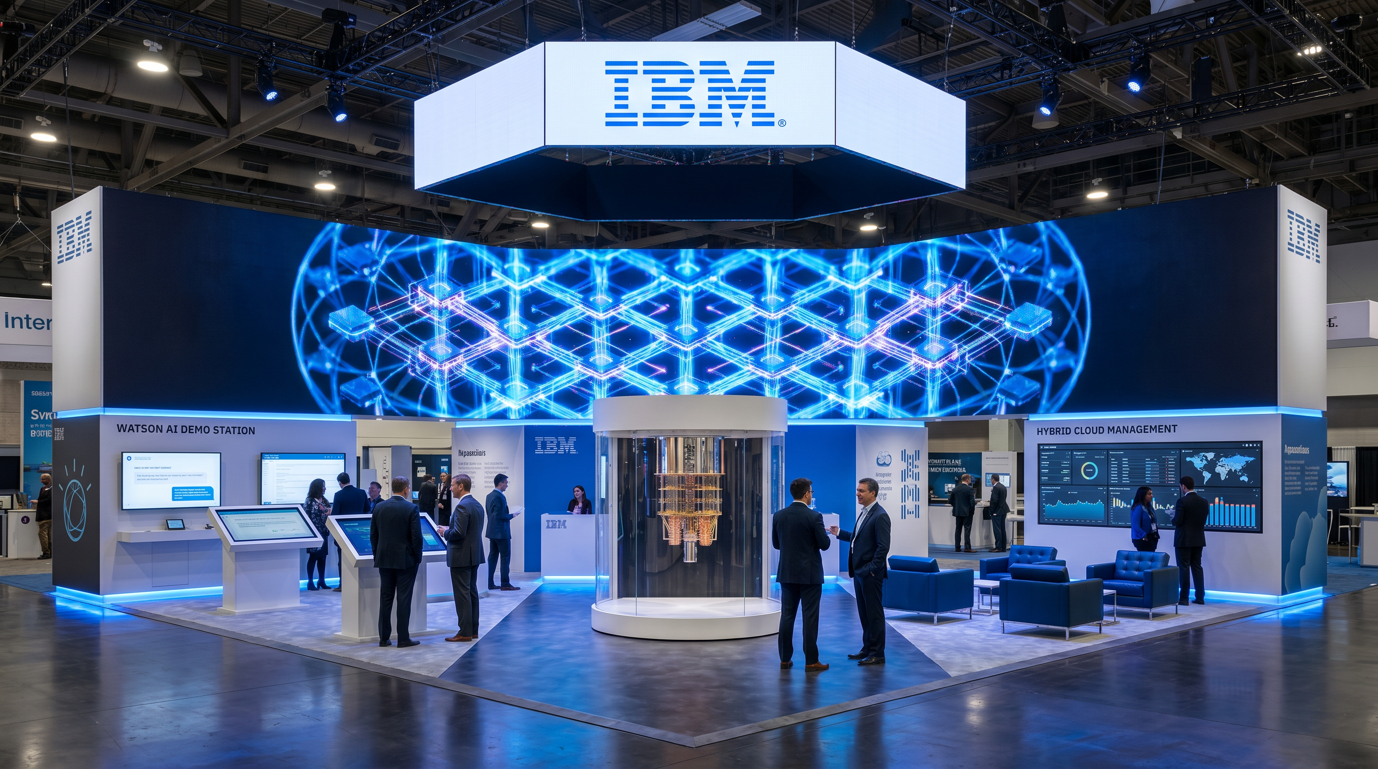 30x30 LED Trade Show Exhibit for AAPEX Technology Companies