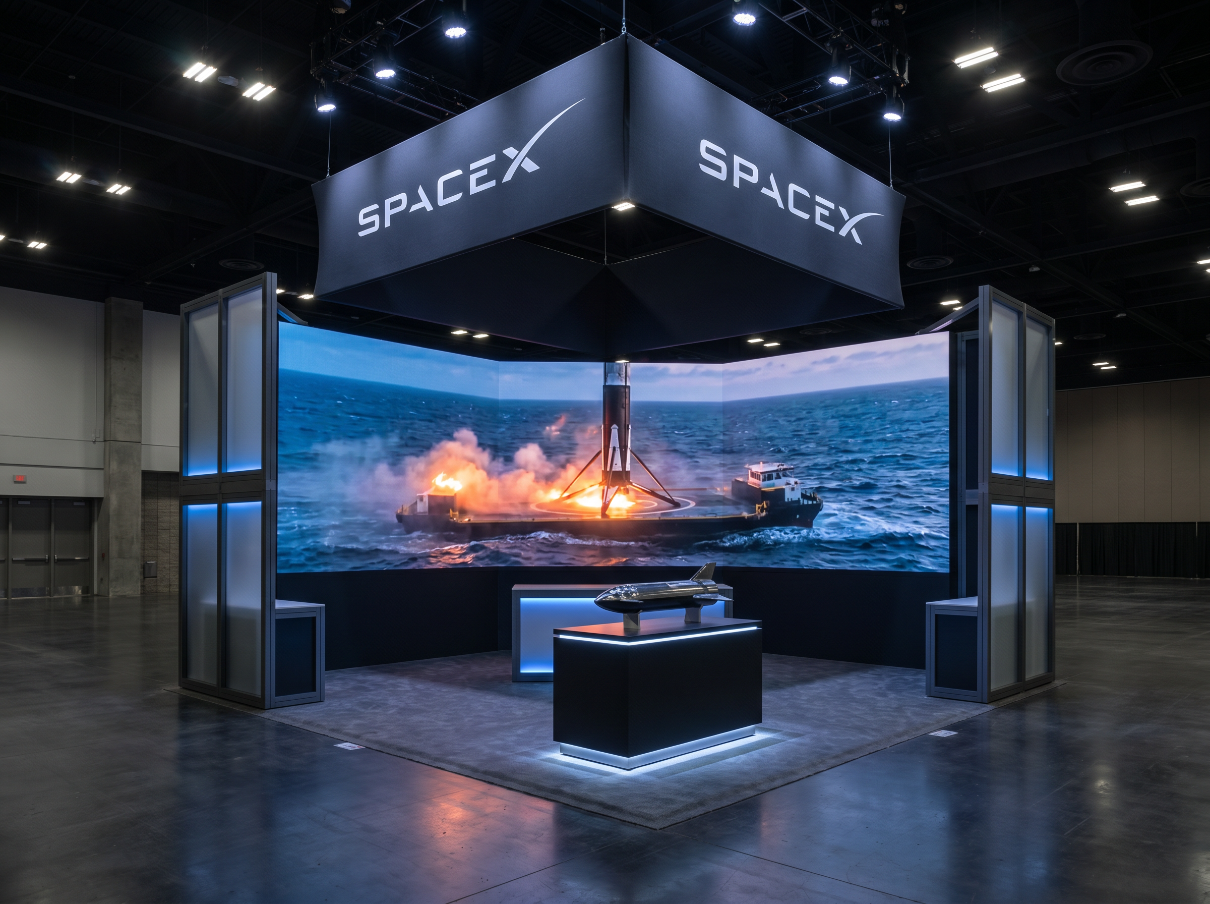 20x20 LED Exhibit Rental for CONEXPO-CON/AGG Las Vegas