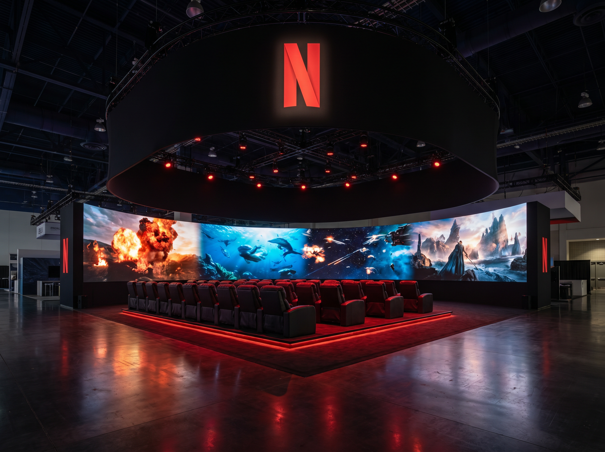ICAST LED Display Exhibit – 30x40 Technology Companies