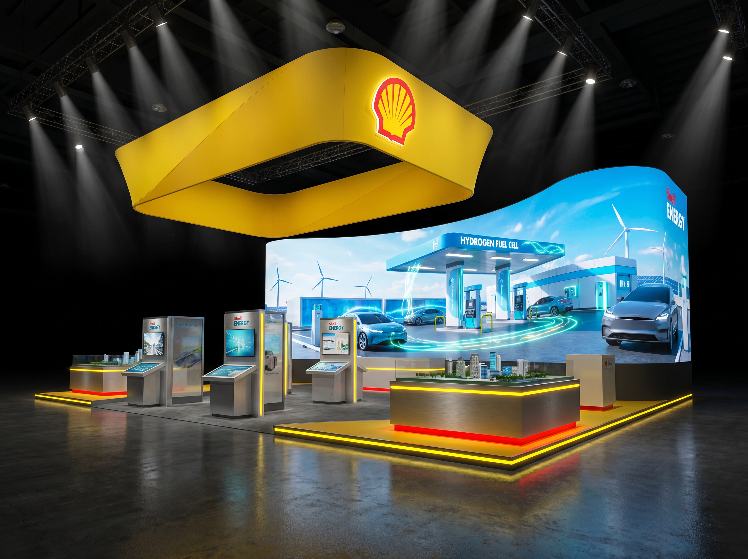 DistribuTECH 30x40 LED Wall Exhibit – Energy Companies