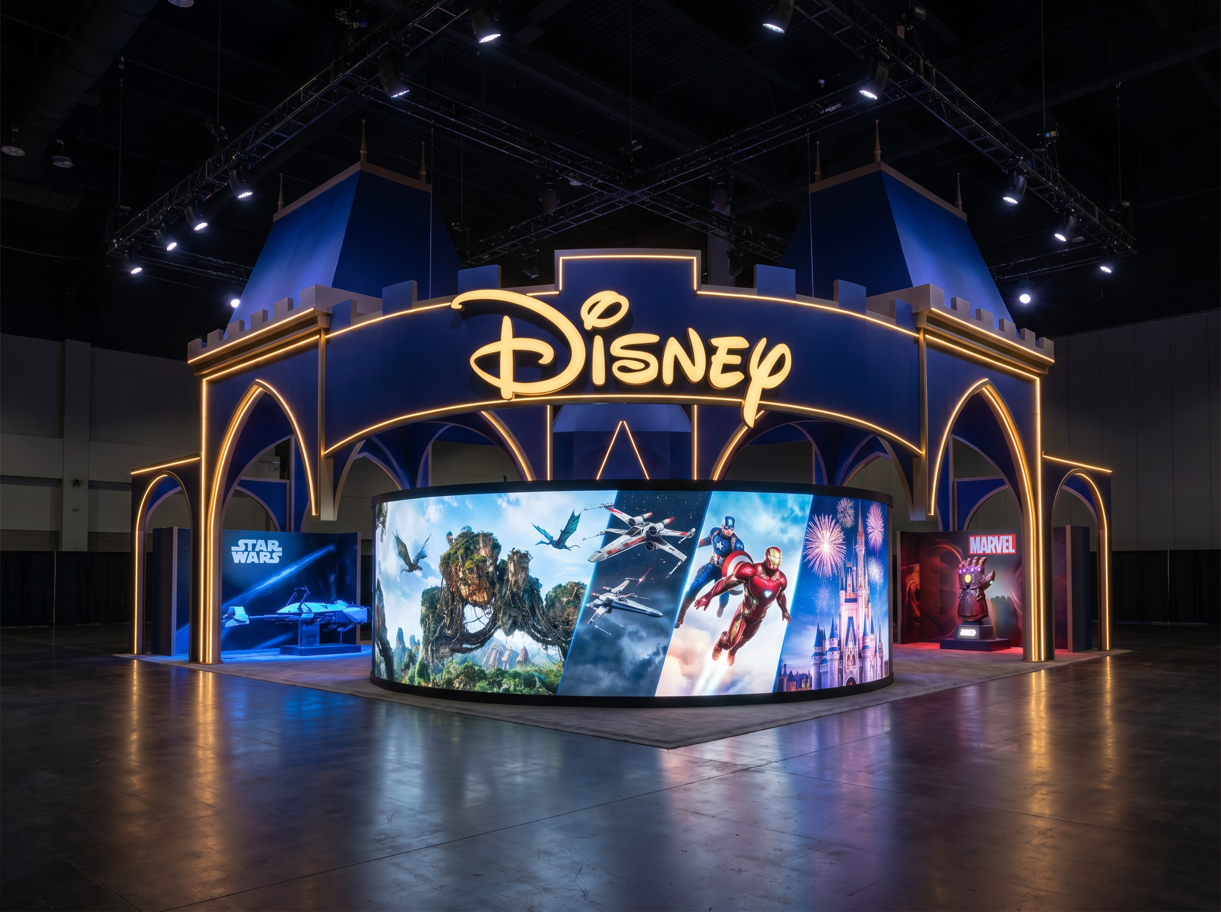 30x30 LED Trade Show Exhibit for JCK in Nashville