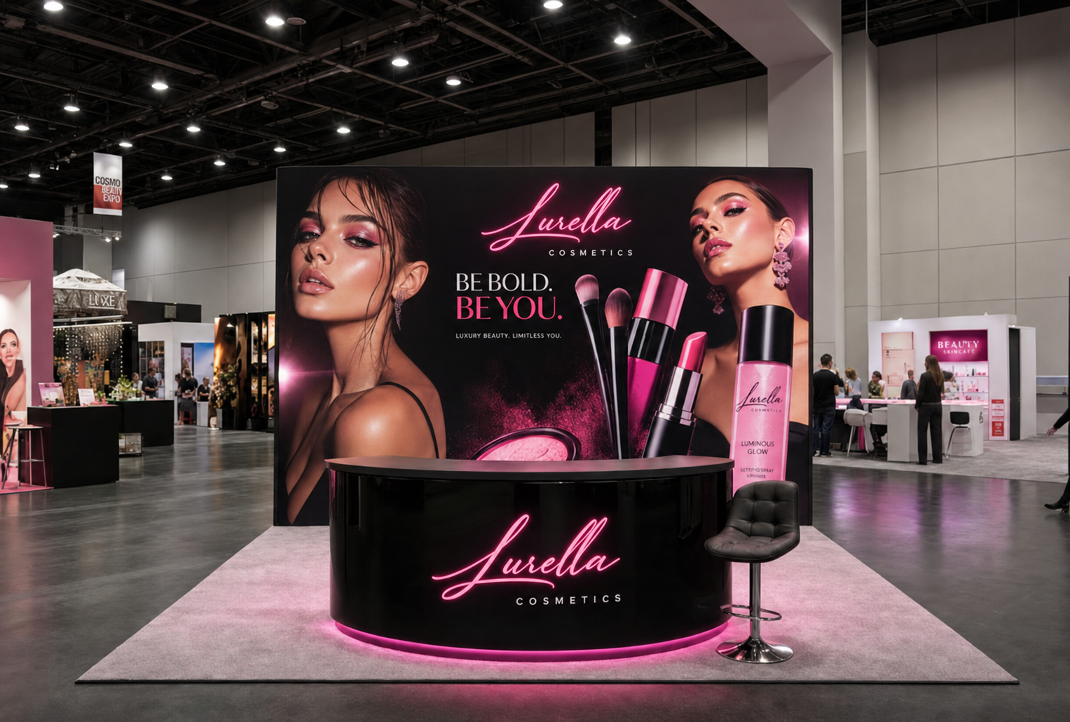 10x20 LED Trade Show Exhibit for NAB Show in Las Vegas